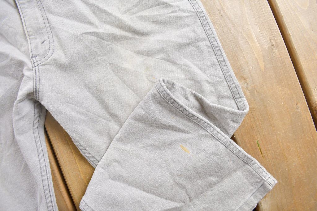 Vintage 1980s Levi's Brown Tab Jeans Size 35 x 24.5