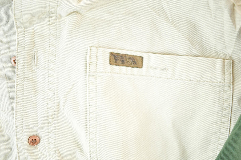 Vintage 1990s Woolrich Heavy Cotton Button Up Shirt Men's L