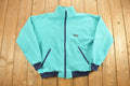 Vintage 1990s White Sierra Full Zip Up Fleece Sweater