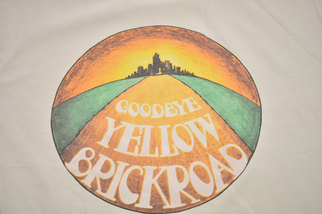 Vintage 1997 Elton John Goodbye Yellow Brick Road Band T-shirt