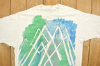 Vintage 1987 Harvey Woods Water Colour Graphic T-Shirt