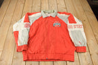 Vintage 1990s Ohio State University Buckeyes Collegiate Windbreaker