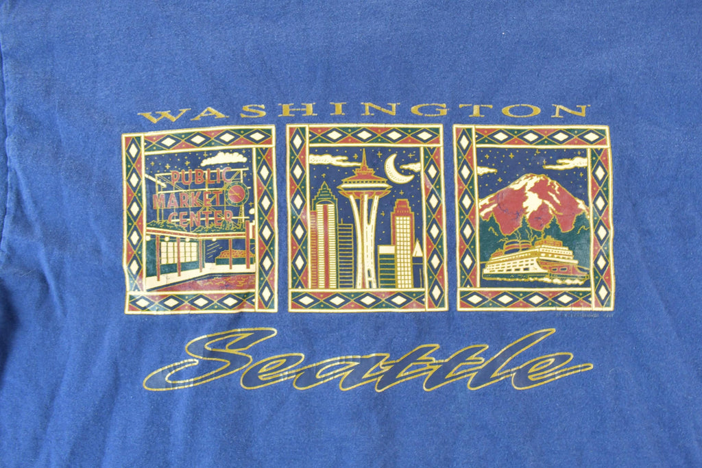 Vintage 1990s Seattle Washington Souvenir T-Shirt