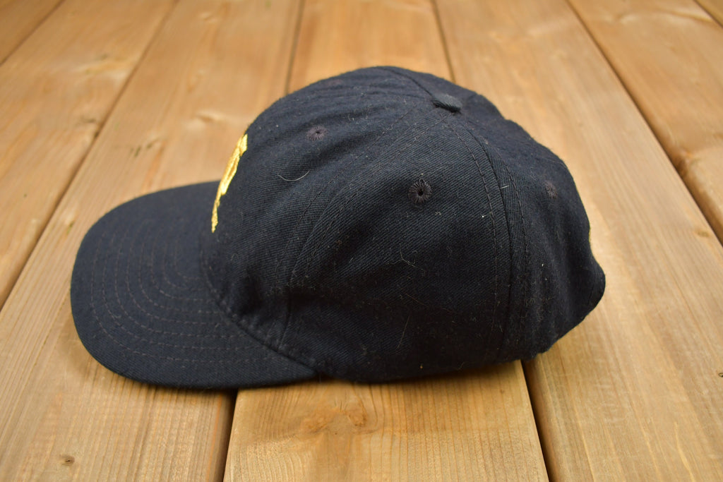 Vintage 1990s University Of Notre Dame Lacrosse Collegiate Champion Snap Back Hat