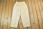 Vintage 1990s Tan Pleated Pants