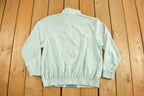 Vintage 1980s Alfred Dunner Pin Stripe Full Zip Windbreaker