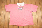 Vintage 1990s Flower Bouquet Graphic Women's T Shirt
