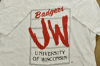 Vintage 1990s University of Wisconsin Badgers Collegiate T-Shirt