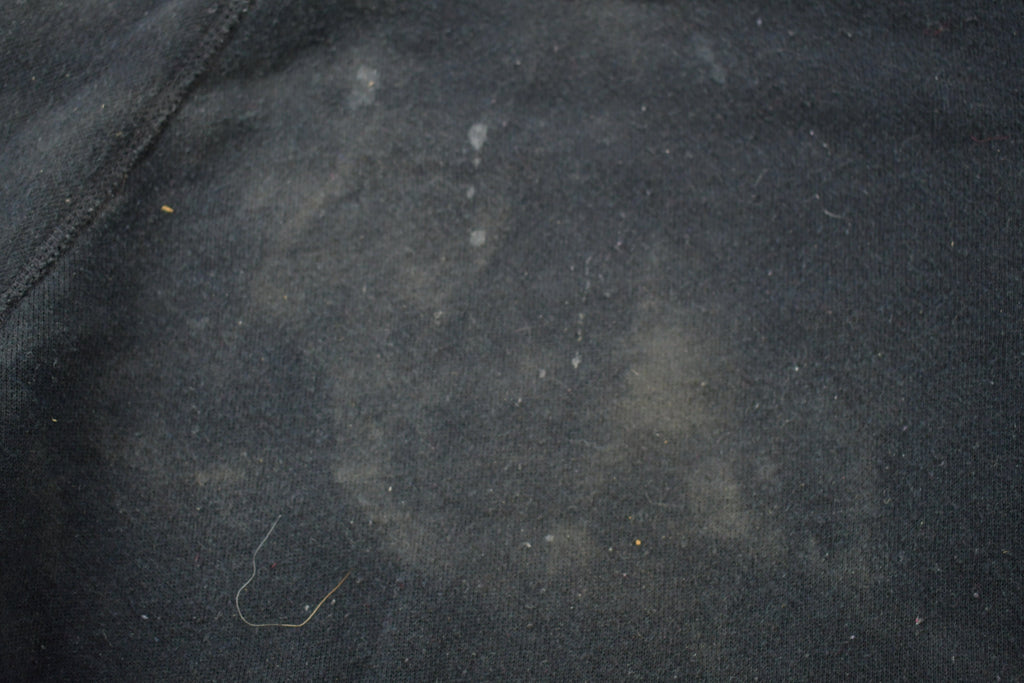 Vintage 1990s Black Blank Lee Crewneck Sweatshirt