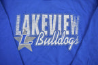 Vintage 1990s Lakeview Bulldogs Collegiate Crewneck