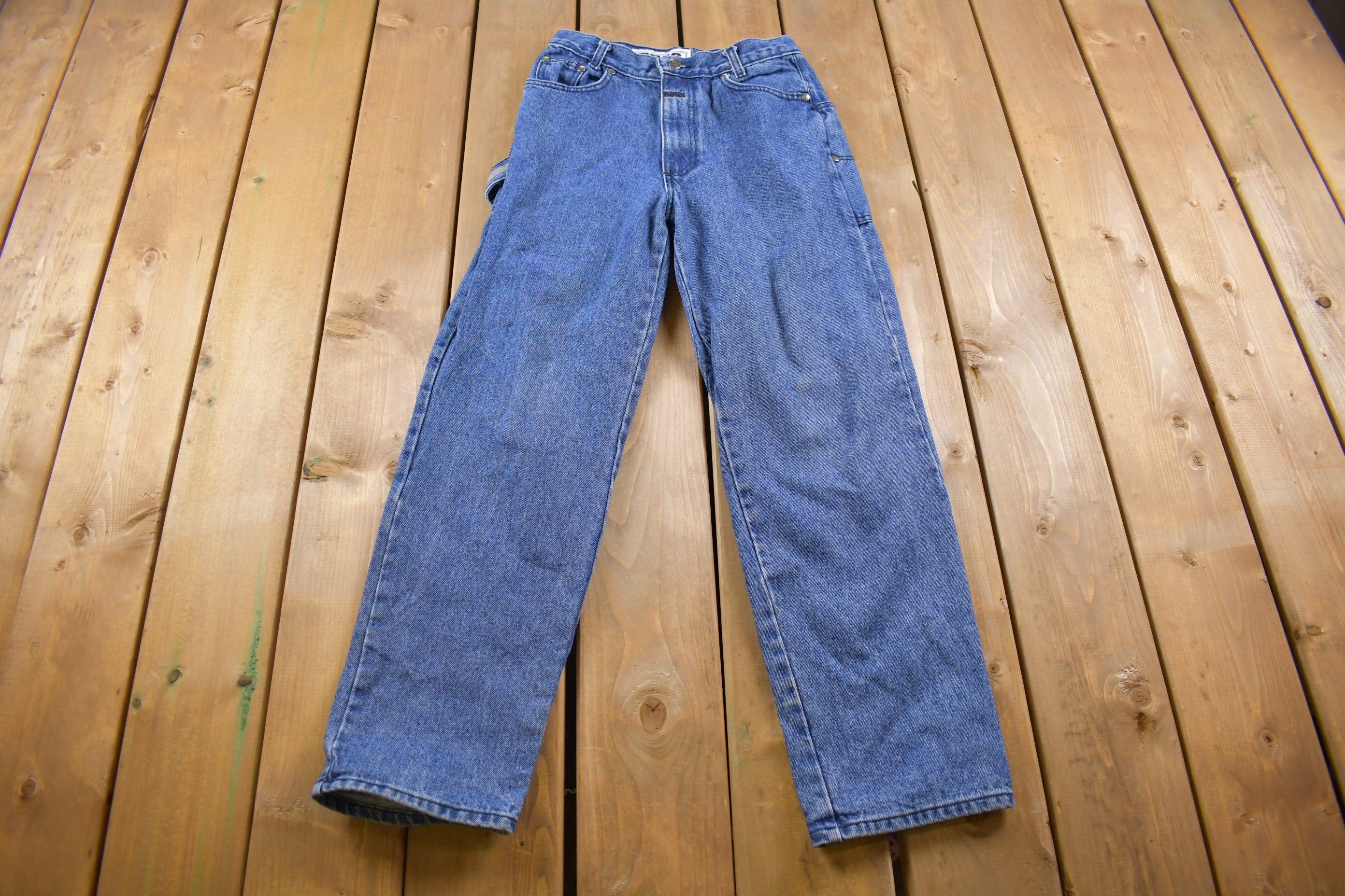 Vintage 1990's Boss Carpenter Blue Jeans 26 x 28.5