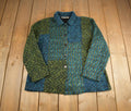 Vintage 1990s Chicos Design Knit Button Up Sweater Made In USA