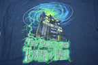 Vintage 1990s Walt Disney World Tower Of Terror Graphic T-Shirt