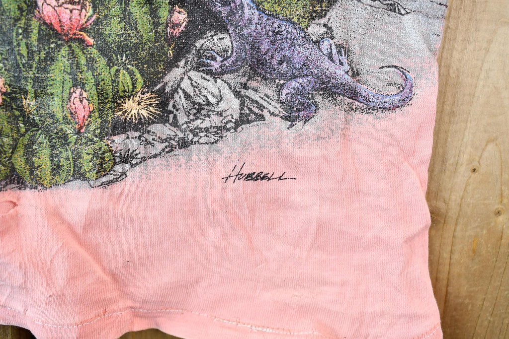 Vintage 1990s Arizona USA Western Desert Vista Souvenir Single StitchGraphic T-Shirt
