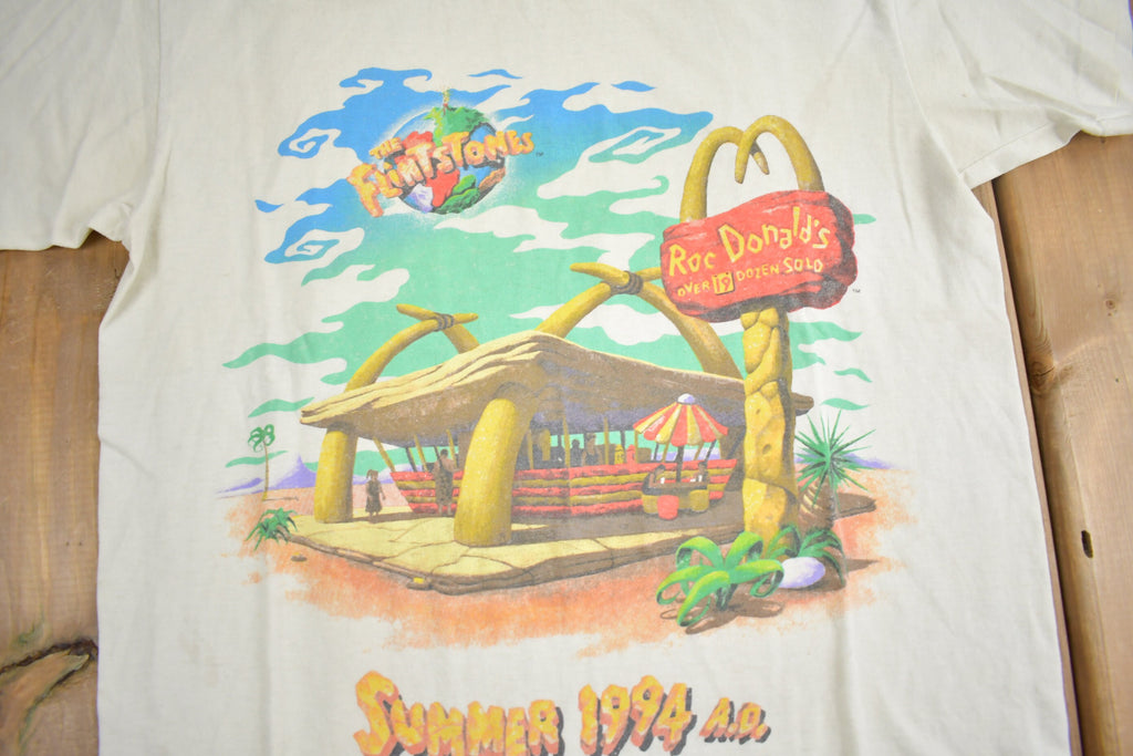 Vintage 1994 The Flintstones McDonalds T-Shirt