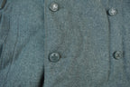 Vintage 1950s Swiss Military Wool Overcoat