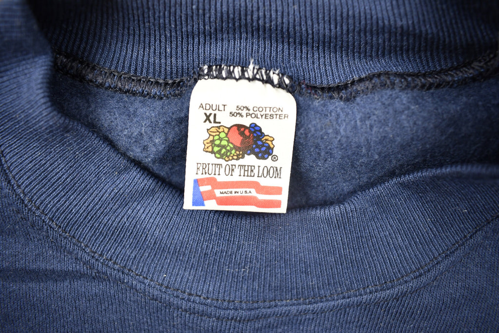 Vintage 1990s Miraldi & Barret Attorneys Crewneck Sweatshirt / 90s Crewneck / Souvenir / Made In USA / Streetwear / Navy Blue Crewneck