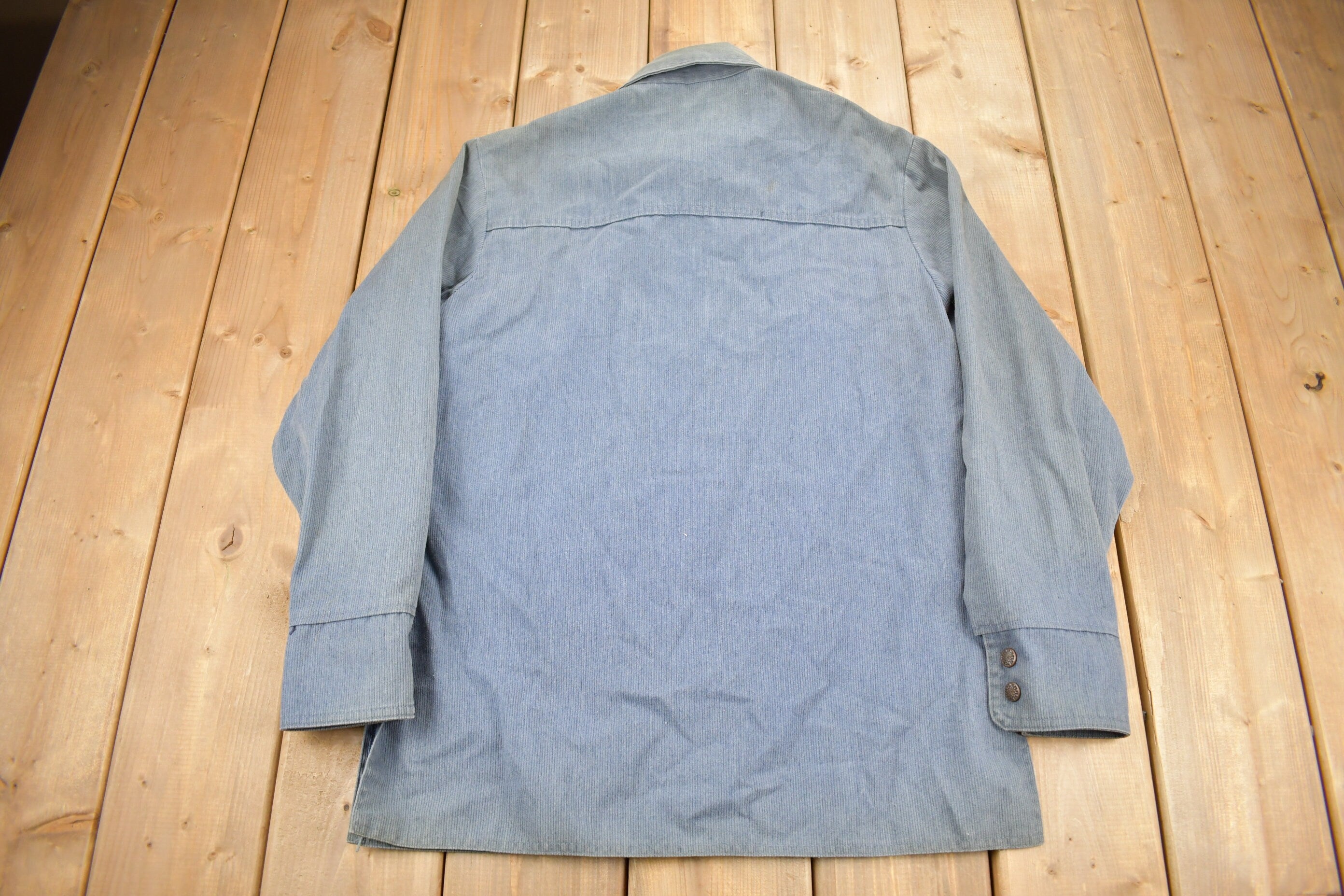 Vintage 1980s JC Penney Flannel Button Up Shirt