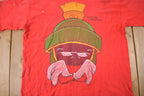 Vintage 1993 Looney Tunes Marvin The Martian Single Stitch Graphic T Shirt Size XL