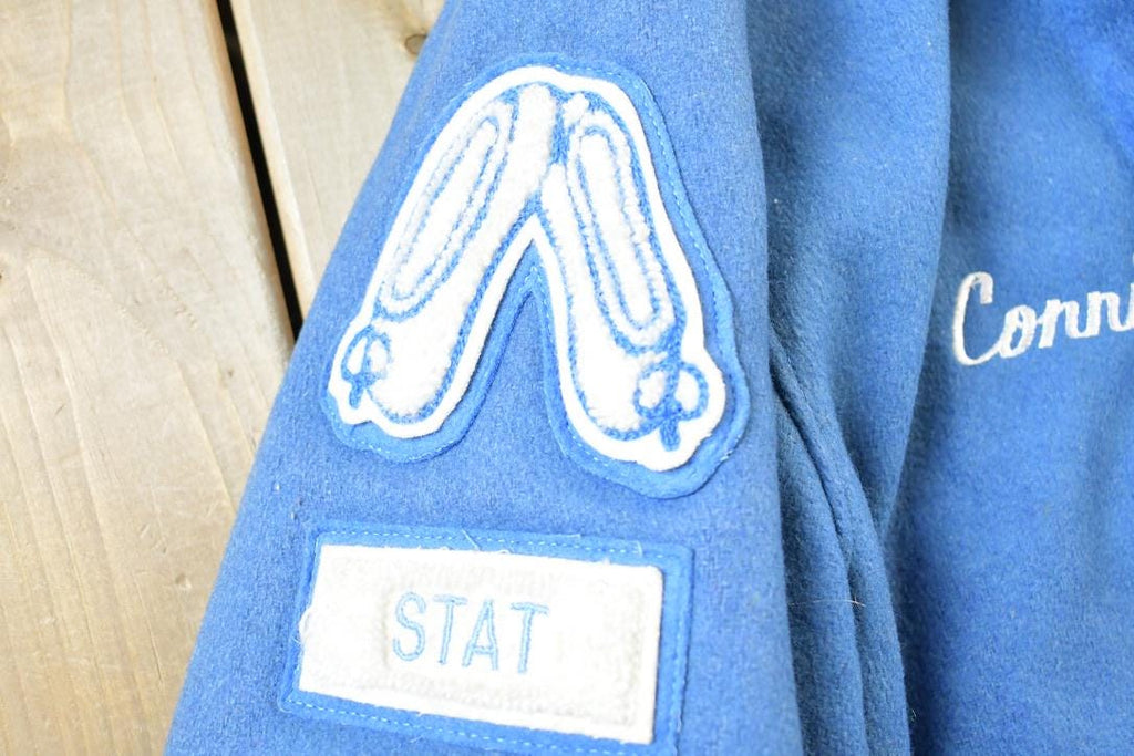 Vintage 1988 Simley Spartanettes Wool Varsity Jacket