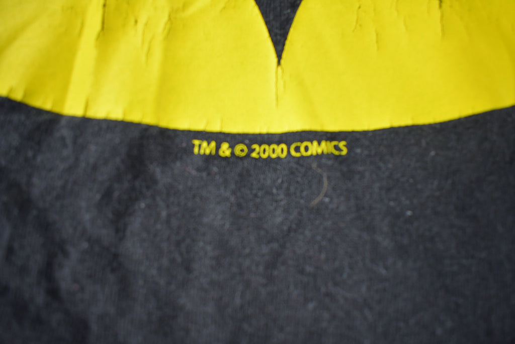 Vintage 2000 Batman Symbol Movie Promo T-shirt Made In USA