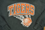 Vintage 1990s Amherst Tigers Basketball Graphic Hoodie