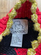 Vintage 1990's Gantos Knitted Sweater , Vintage 90s Crewneck
