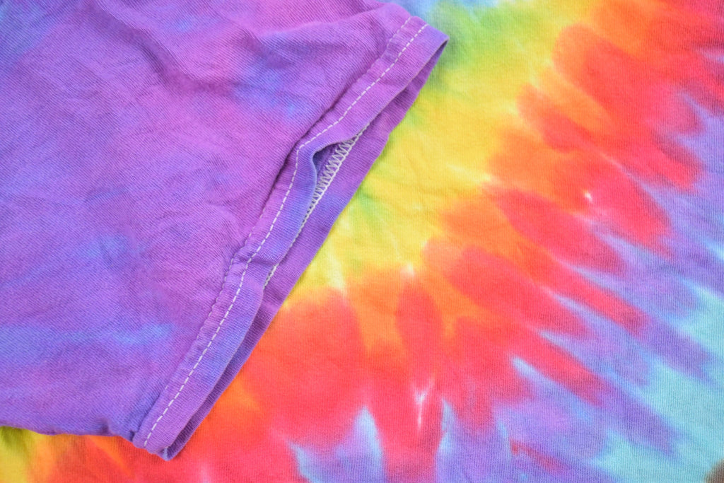 Vintage 1990s Guitar Tie Dye T-Shirt