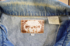 Vintage 1980s Out Of Character Denim Jean Jacket