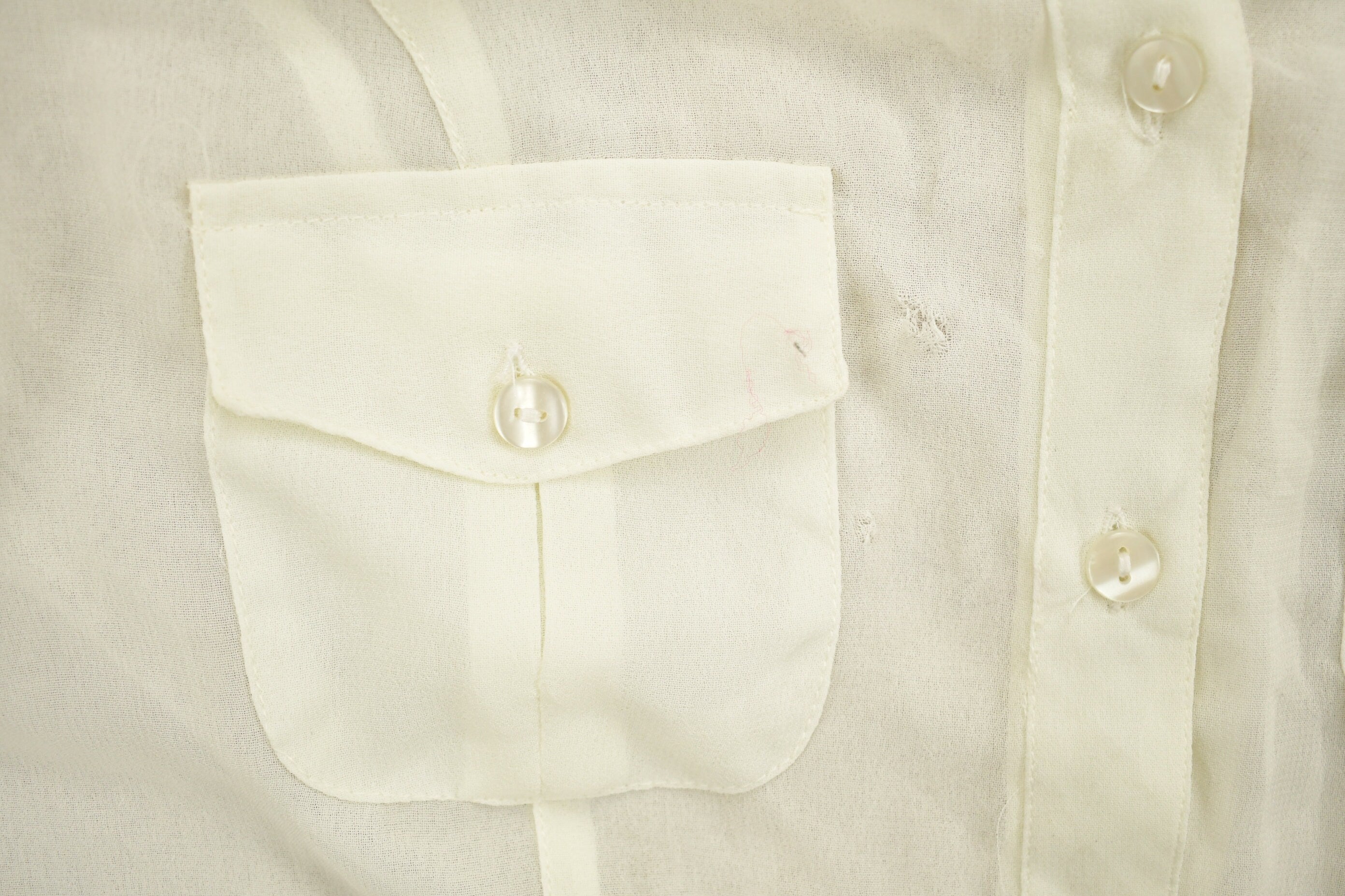 Vintage 1990s Light Button Up Shirt