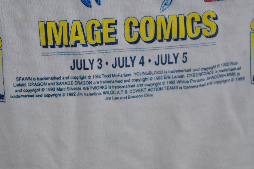 Vintage 1992 Chicago Comicon Promo T-shirt