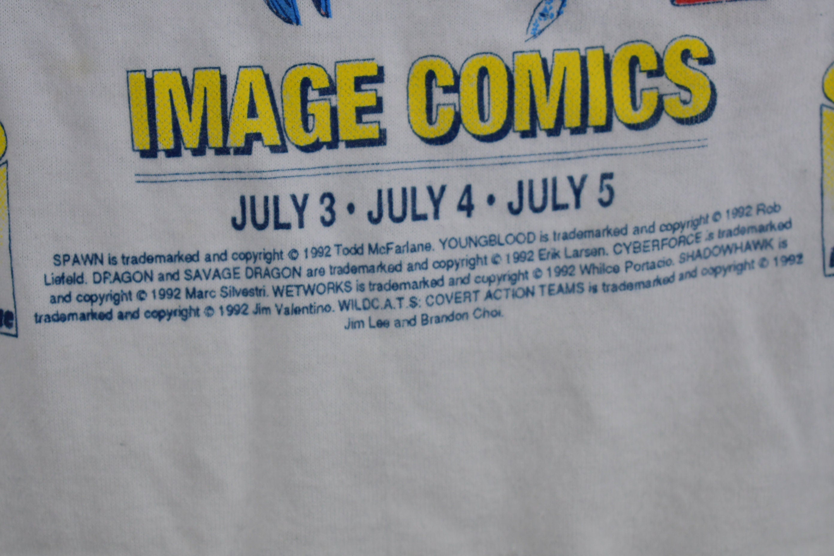Vintage 1992 Chicago Comicon Promo T-shirt