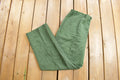 Vintage 1970s Military Style Pleated Trousers Size 30 - 34 x 29