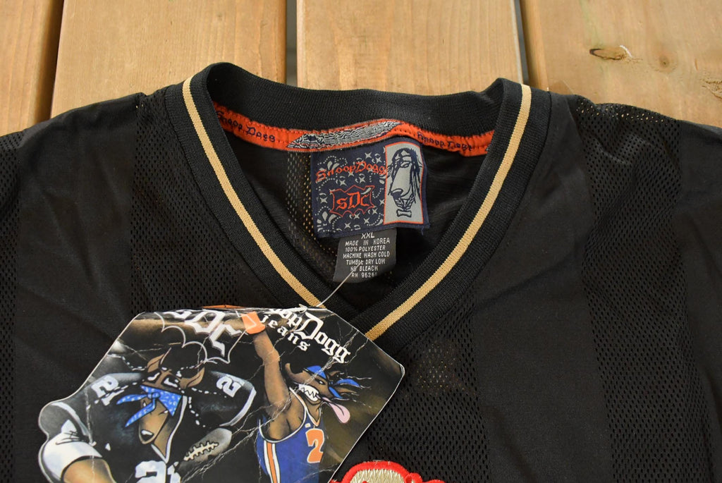 Vintage Y2K Snoop Dogg Football Jersey Men's 2XL / Sportswear / 2000s Streetwear / Embroidered / Vintage Hip Hop / FUBU / Stoner Boho