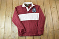 Vintage 1990s Tommy Hilfiger Rugby Quarter Button Up Shirt