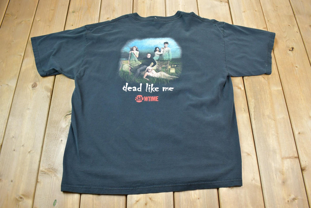 Vintage 2003 Dead Like Me TV Show Graphic Promo T-Shirt