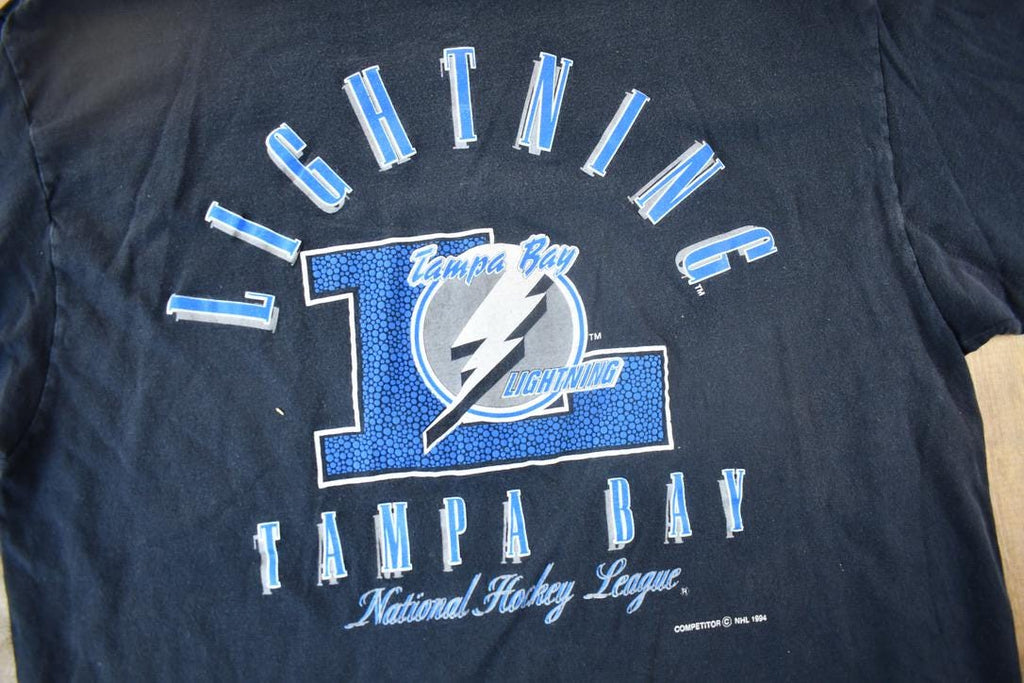 Vintage 1994 Tampa Bay Lightning NHL Hockey Graphic T-Shirt