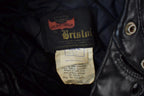 Vintage 1980s Bristol Leather Café Racer Jacket