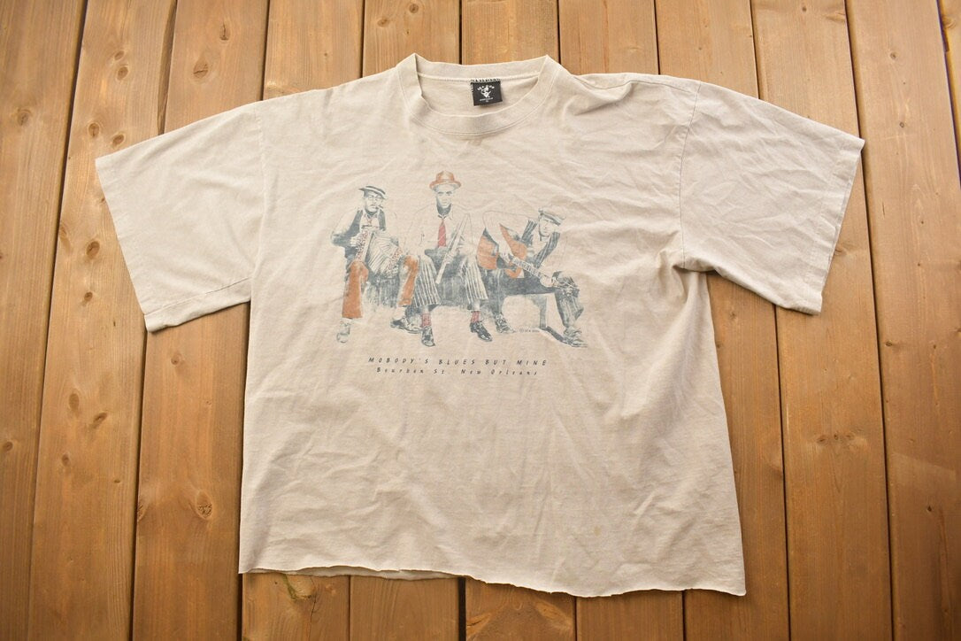 Vintage 1990s Sea Dog Sportswear Graphic T Shirt
