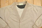 Vintage 1990s St John's Bay Button Up Cardigan Sweater