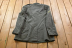 Vintage 1980s Military Medic Formal Blazer