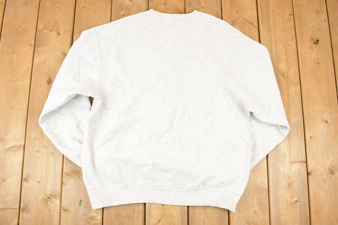 Vintage 1990s Roseau Rams Basketball Crewneck Sweater Mens L