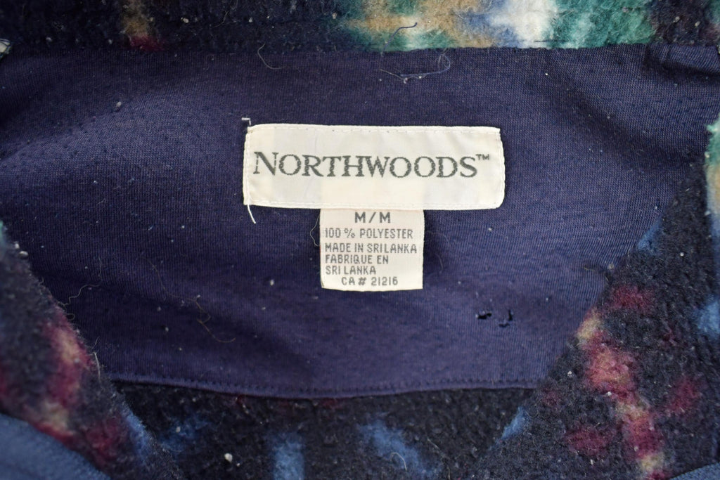 Vintage 1990s Northwoods Fleece Quarter Zip Sweater
