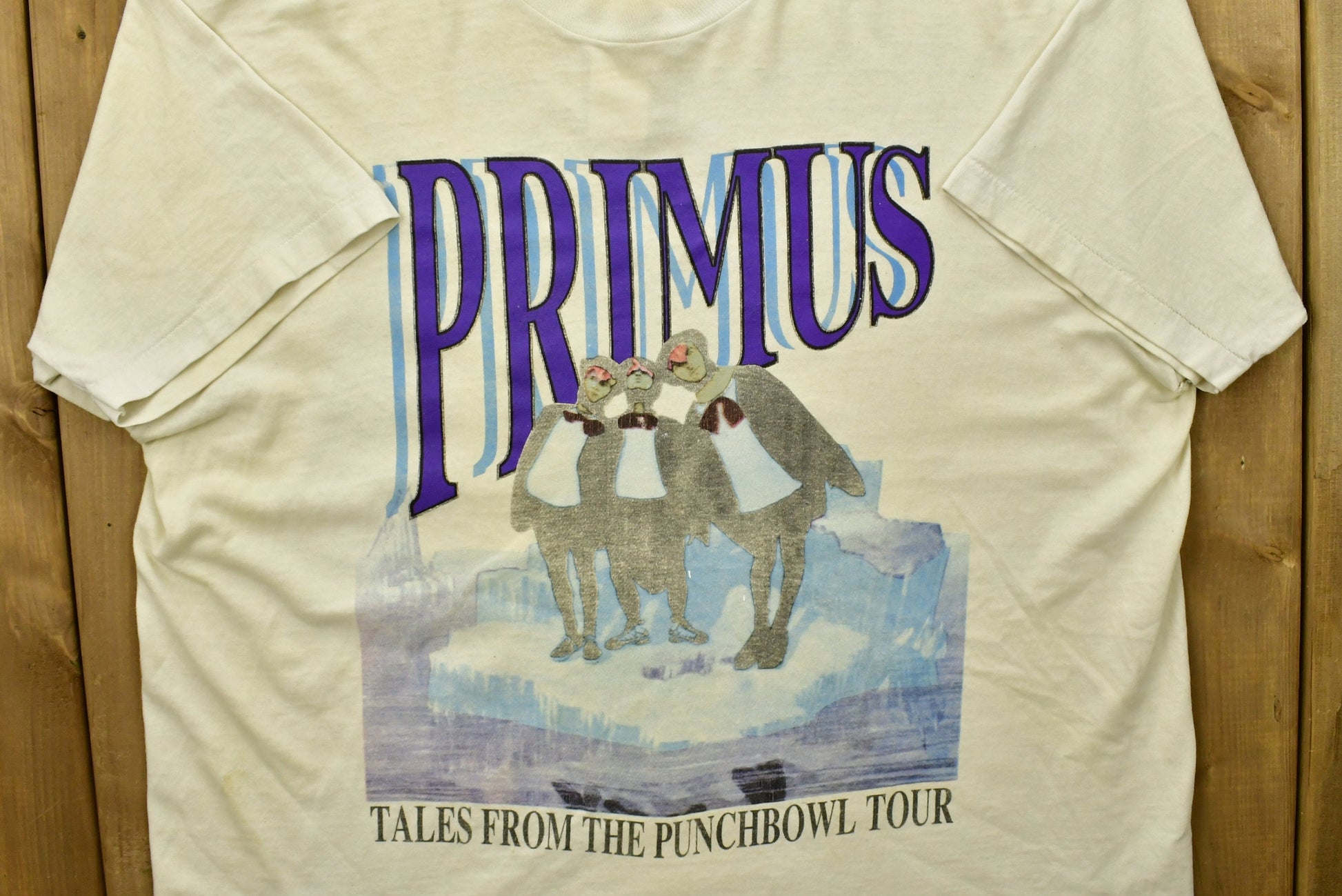 Vintage 1995 Primus Tales From The Punchbowl Tour Band T-shirt