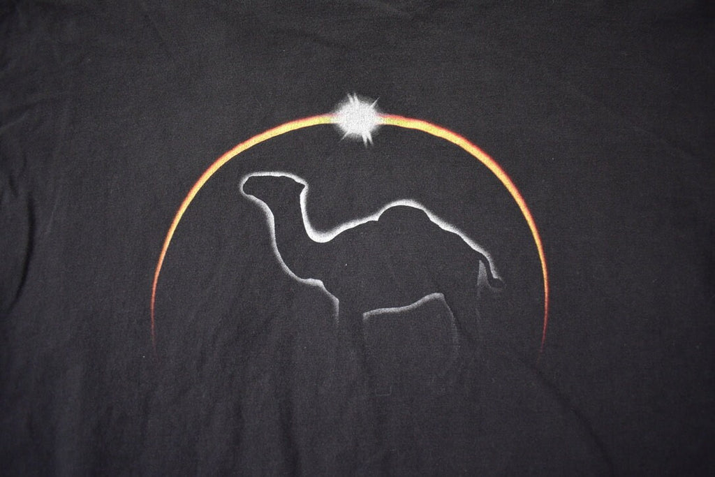 Vintage 1990s Hanes Heavyweight Camel Theme Graphic T-Shirt Made In USA Size XL