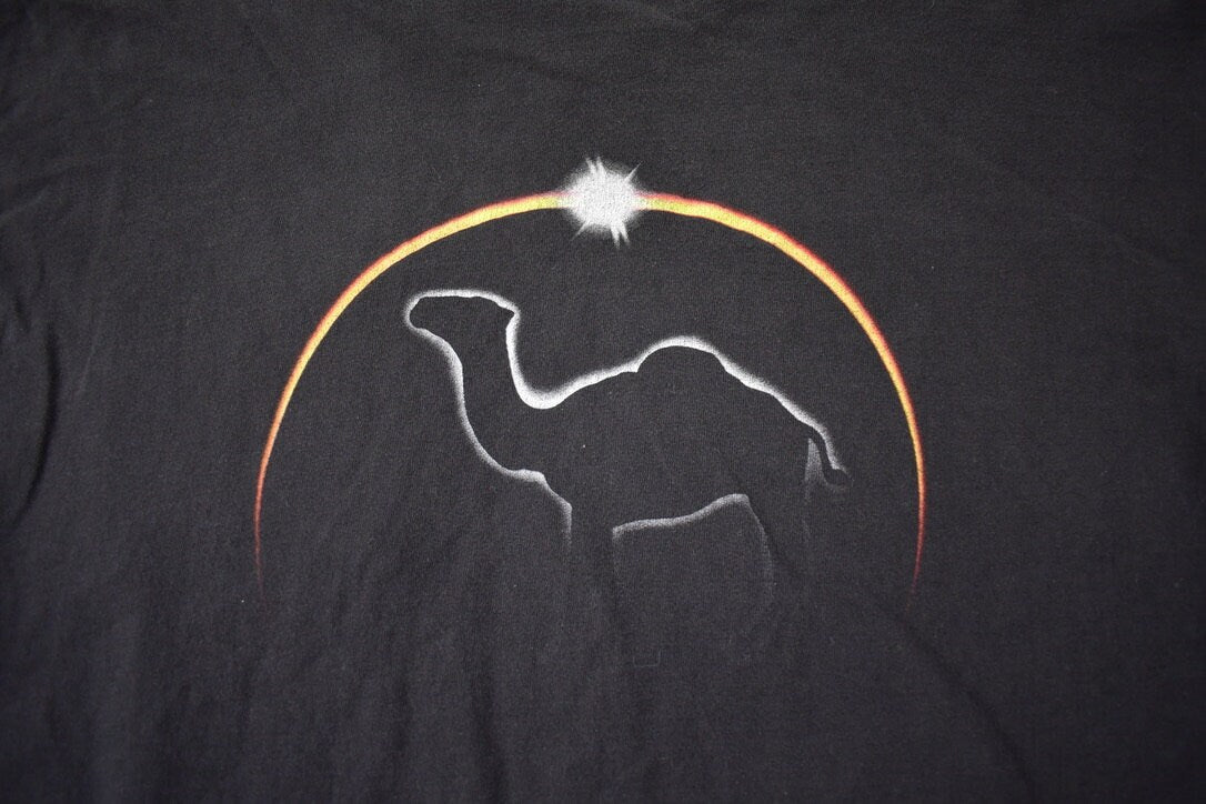 Vintage 1990s Hanes Heavyweight Camel Theme Graphic T-Shirt Made In USA Size XL
