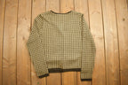 Vintage 1990s Herman Geist Knitted Cardigan Sweater