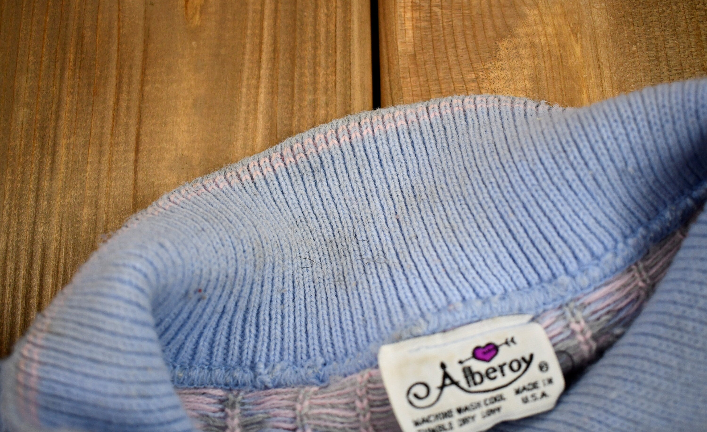 Vintage Alberoy Collared Knit Sweater
