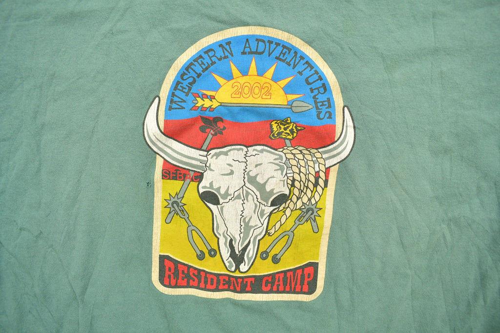 Vintage 1990s Western Adventures Graphic T-Shirt