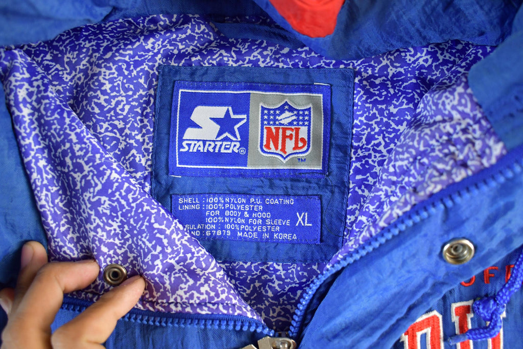 Vintage 1990s Buffalo Bills NFL Starter Anorak Jacket Men's XL